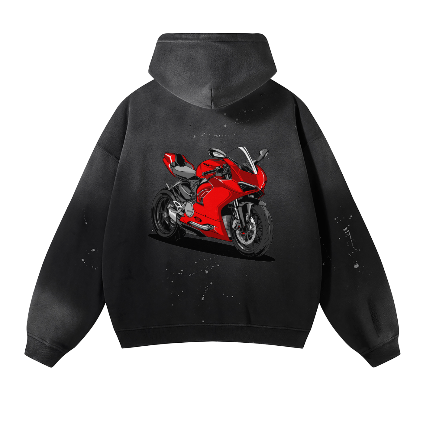 Ducati Panigale V2 Hoodie - PREMIUM Biker Streetwear | 100% Cotton | Regular Fit