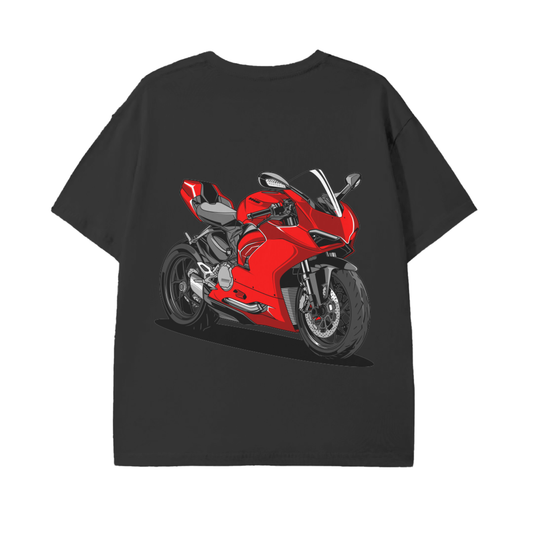 Ducati Panigale V2 T-Shirt – Basic Biker Streetwear | 100% Cotton | Regular Fit