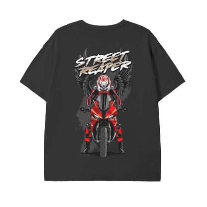 BMW S1000RR StreetReaperT-Shirt – Basic Biker Streetwear | 100% Cotton | Regular Fit