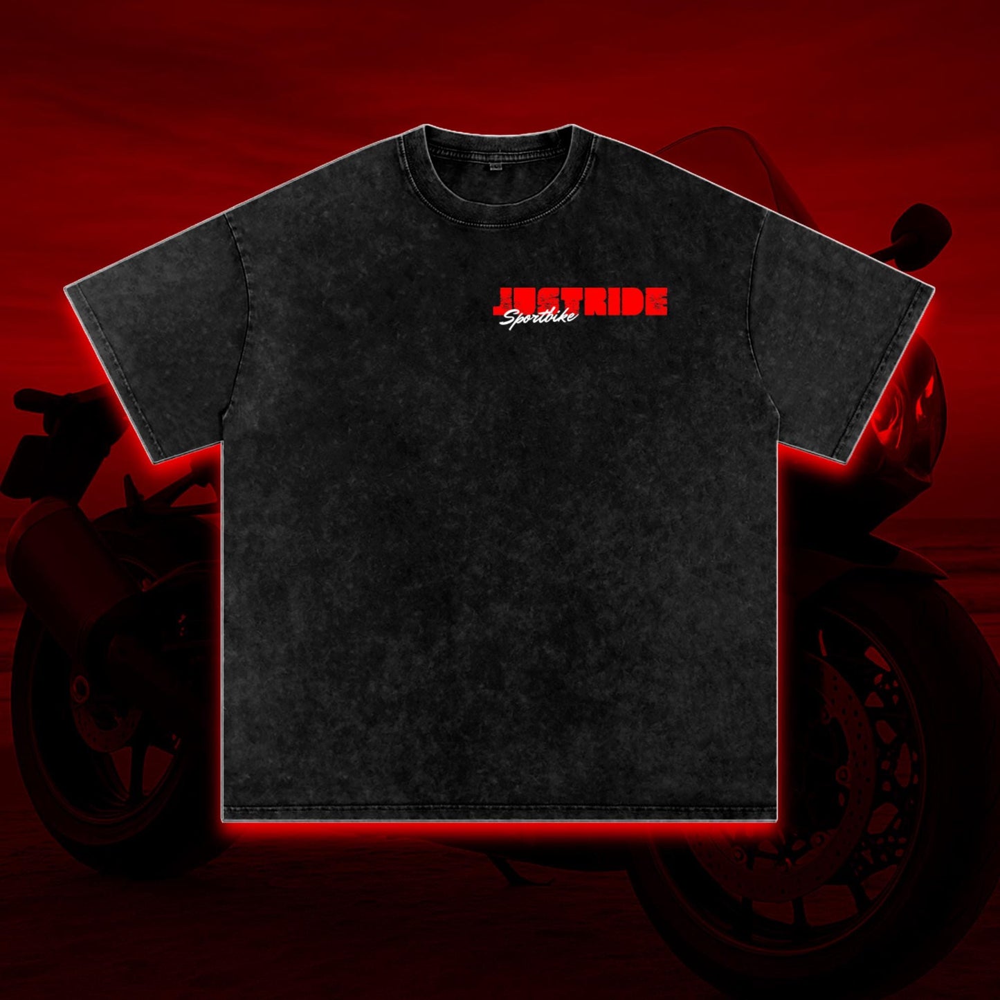 Suzuki GSX1000 T-Shirt – PREMIUM Biker Streetwear | 100% Cotton | Acid Washed