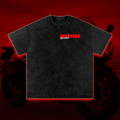 Suzuki GSX1000 T-Shirt – PREMIUM Biker Streetwear | 100% Cotton | Acid Washed