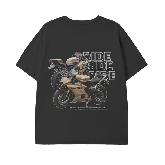 Yamaha R6 T-Shirt – Basic Biker Streetwear | 100% Cotton | Regular Fit