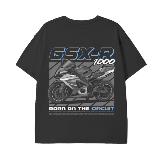 Suzuki GSX-R 1000 T-Shirt – Basic Biker Streetwear | 100% Cotton | Regular Fit